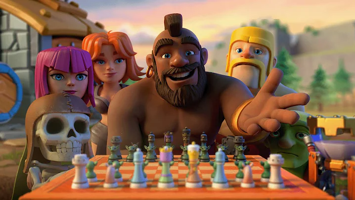 Clash Is Raiding Chess! Clash of Clans Animation Thumbnail